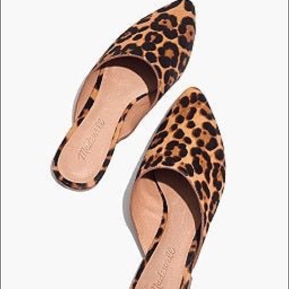 madewell remi mule calf hair